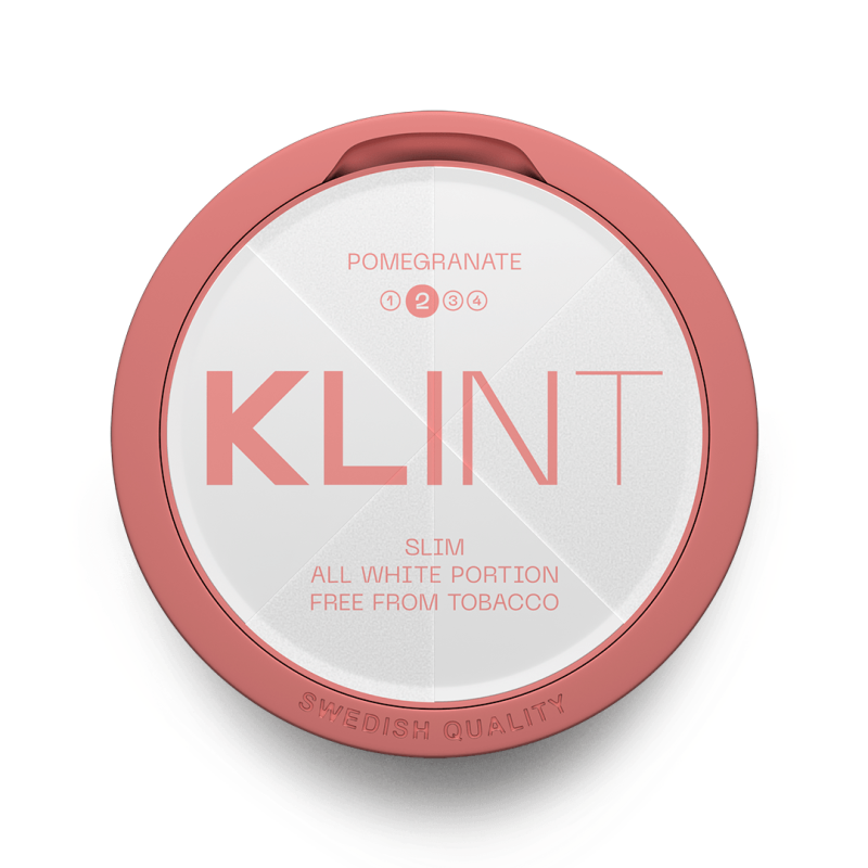 KLINT Pomegranate #2 Slim All White Snus