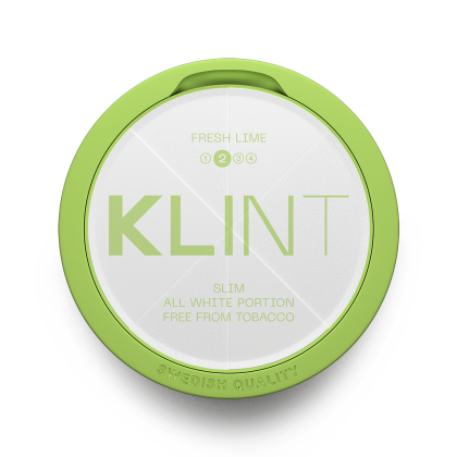 KLINT Fresh Lime #2 Slim All White Snus