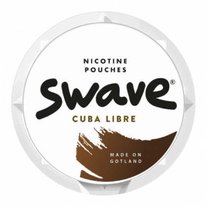 SWAVE Cuba Libre Slim All White Snus