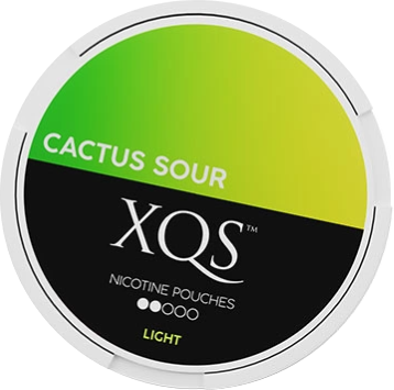 XQS Cactus Sour Slim Light All White Snus