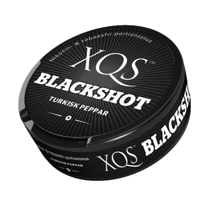 XQS Blackshot Nikotinfritt Snus