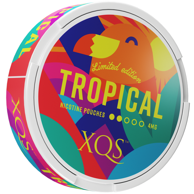 XQS Tropical Limited Light All White Snus