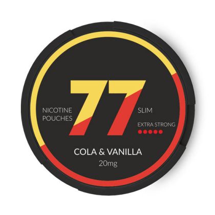 77 Cola & Vanilla Slim Extra Strong All White Snus
