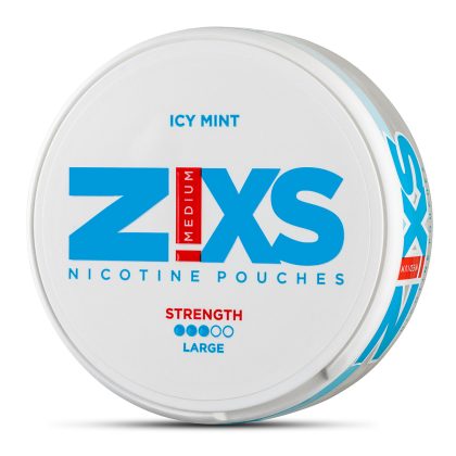 ZiXS Icy Mint Large All White Snus