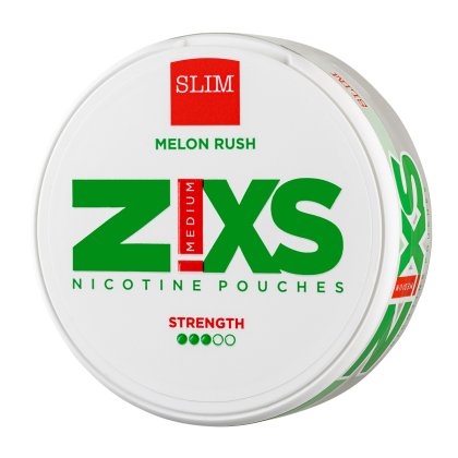 ZiXS Melon Rush Slim All White Snus
