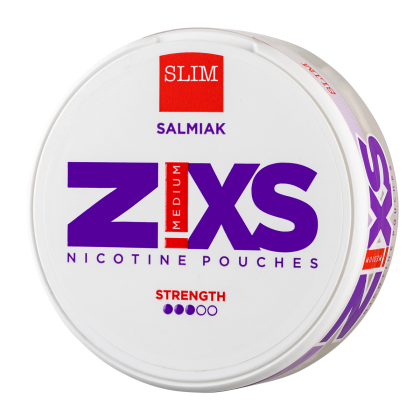 ZiXS Salmiak Slim Strong All White Snus