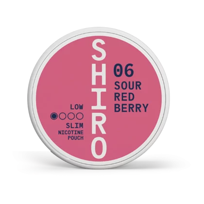 Shiro #06 Sour Red Berry 4mg