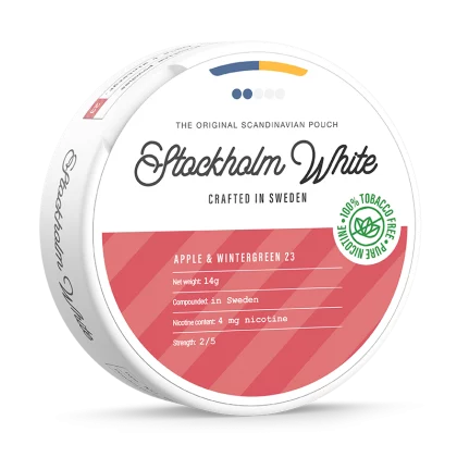 Stockholm White Apple & Wintergreen 4mg