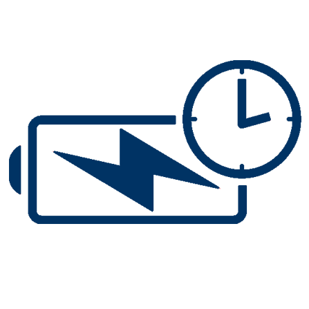 Long Battery Life Icon South Wales Equipment