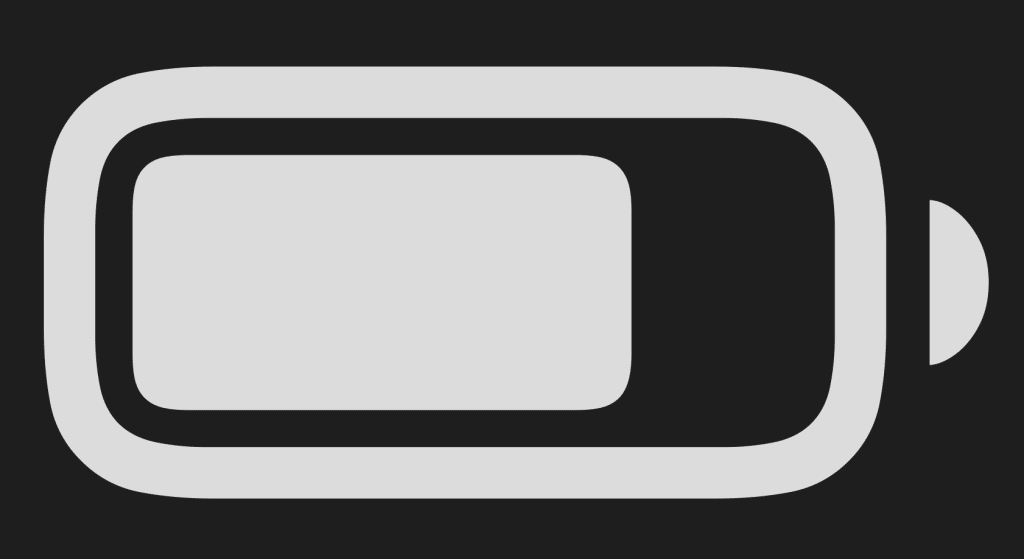 A battery icon