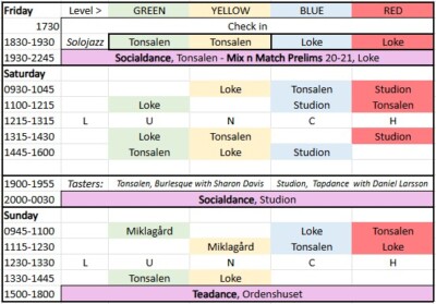 schema engelska