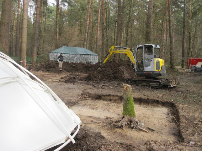 Die historischen Hintergründe der Grabungsarbeiten im Wald von Buschhoven