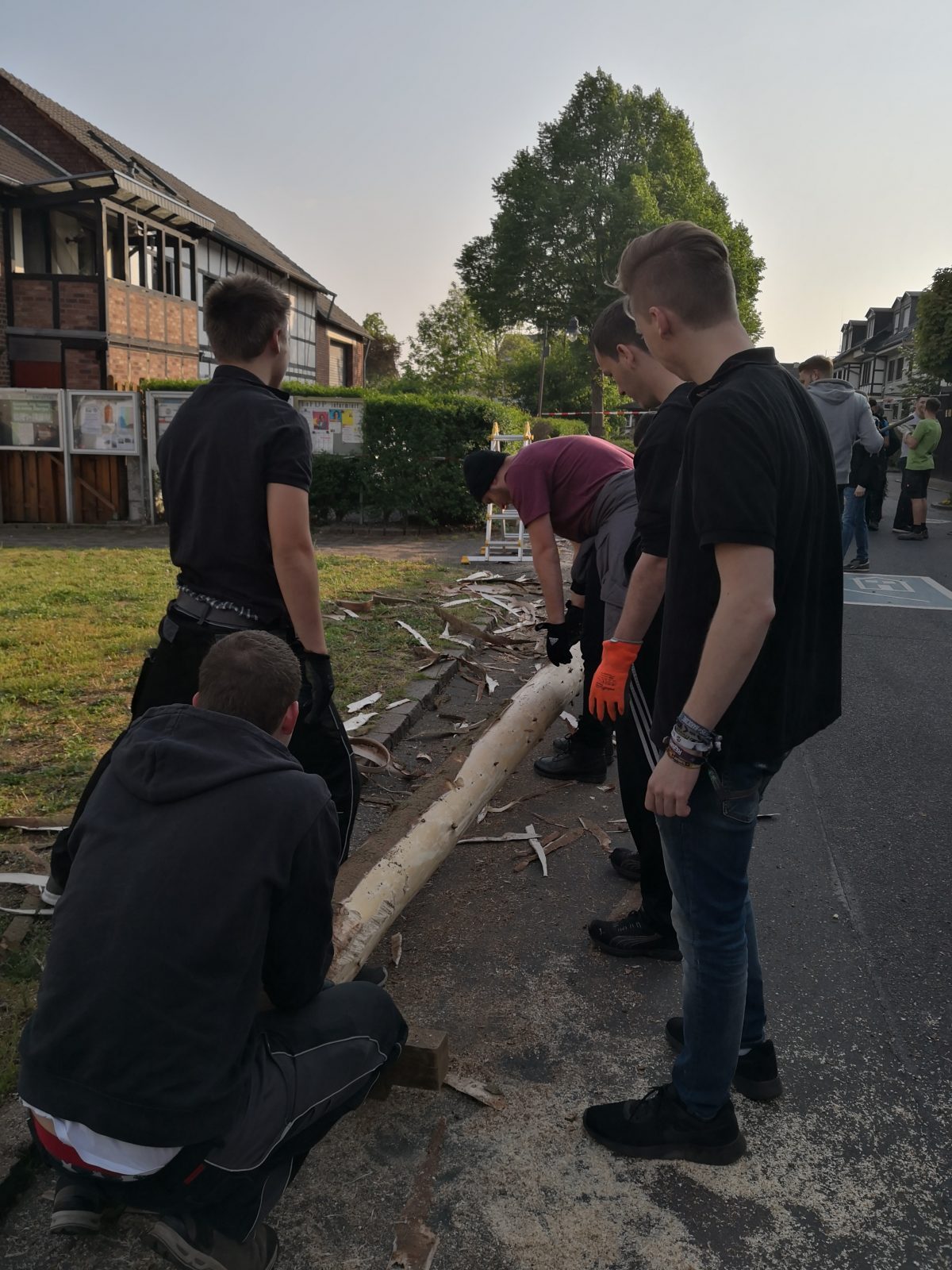 Maibaum aufstellen 2019