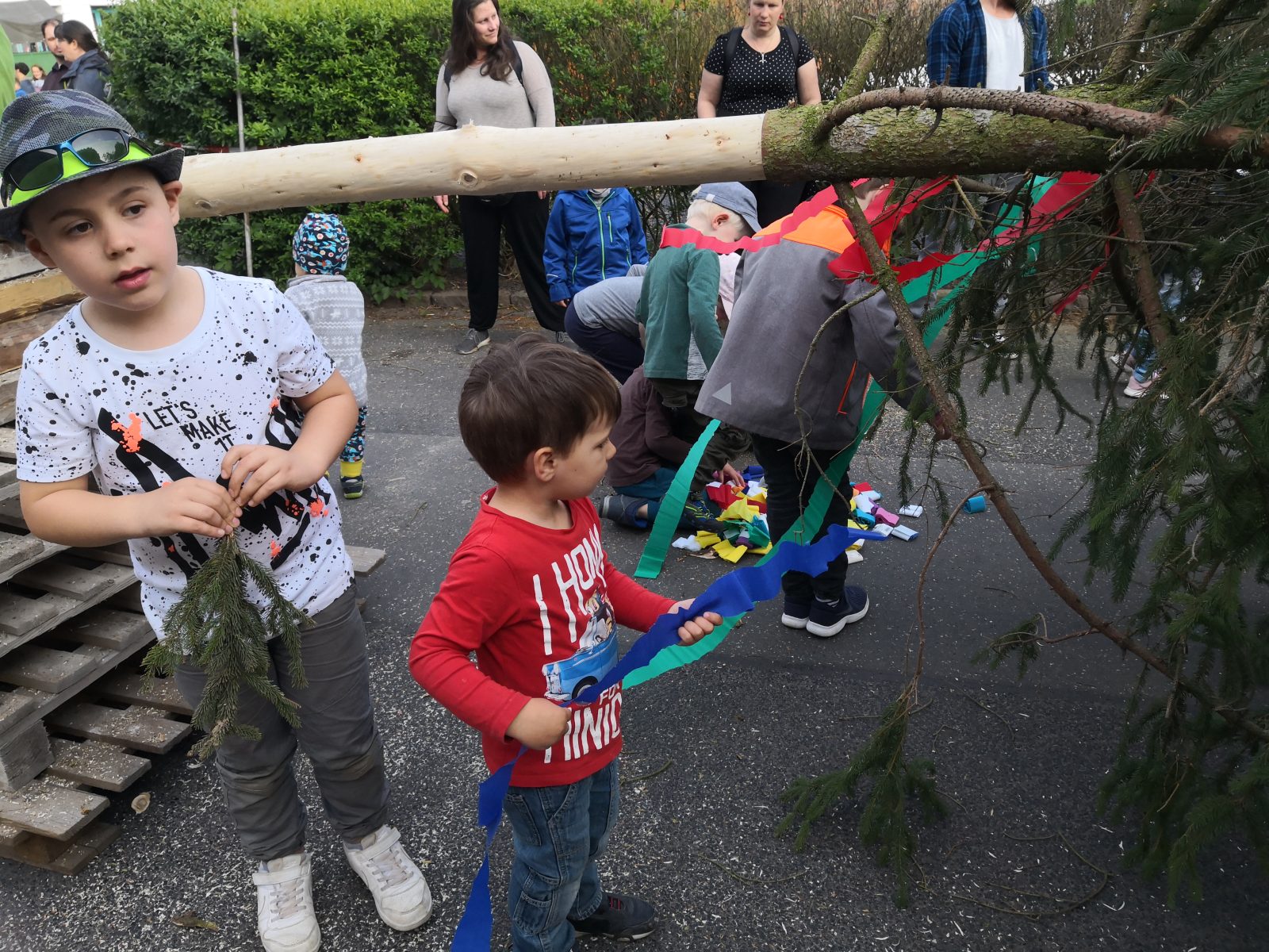 Maibaum aufstellen 2019