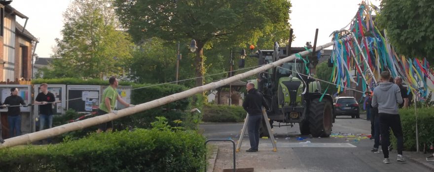 Maibaum aufstellen 2019