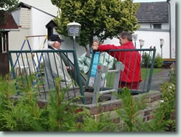 Garten des Gasthof "Zum Römerkanal"