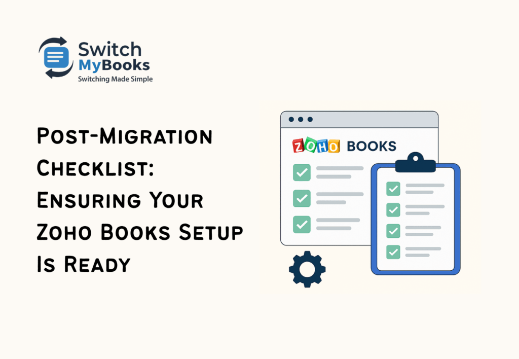 Zoho Books post migration
