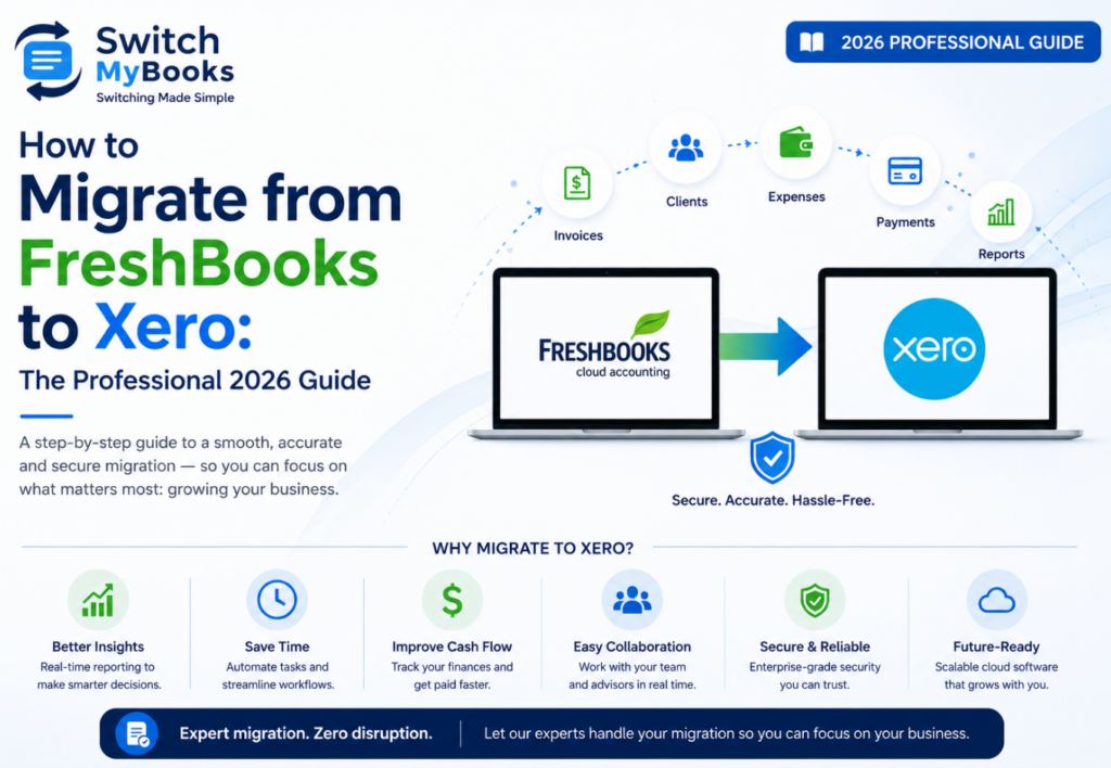 migrate from FreshBooks to Xero