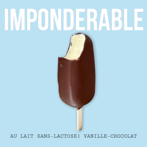 Impondérable - Lait sans lactose - Vanille - 1 pc
