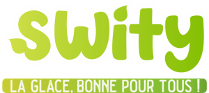 Logo Swity, La glace bonne pour tous