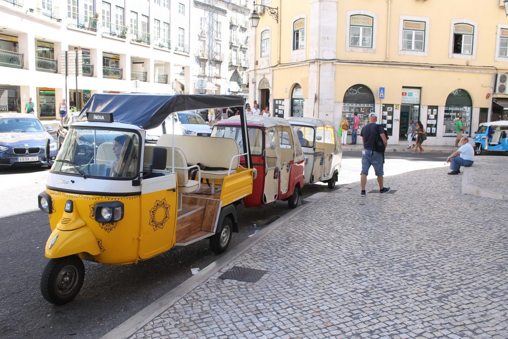 Tuk tuk i Lissabon