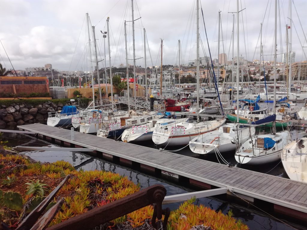 Skrotbåde i Las Palmas