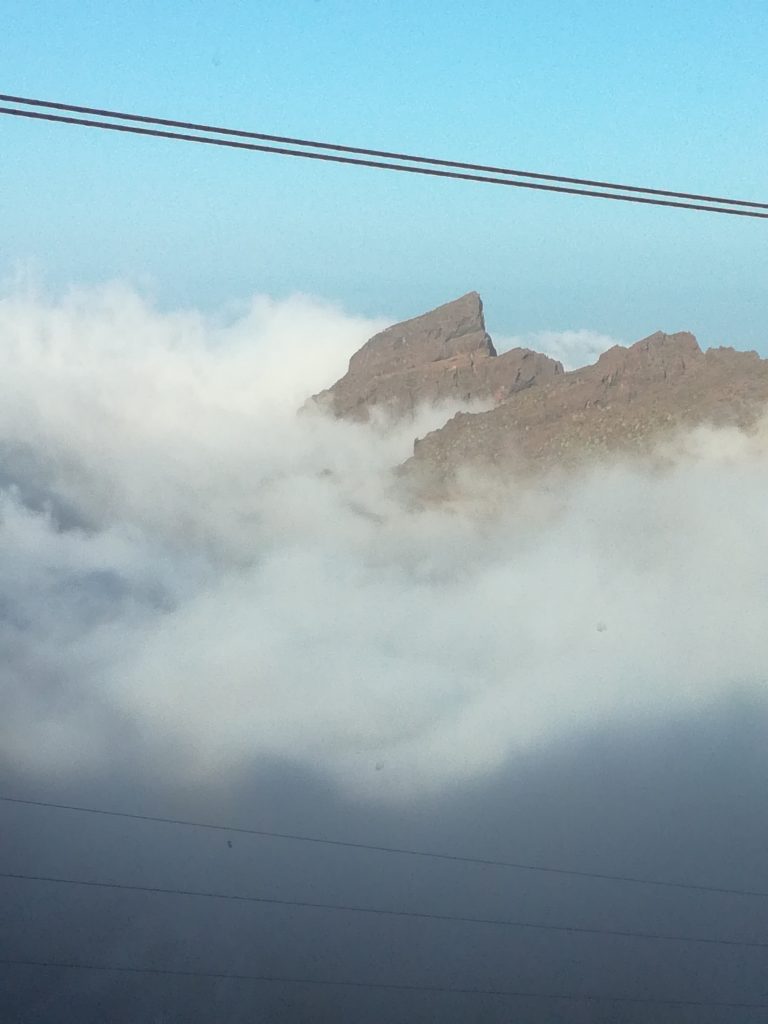 Udsigt fra Teide, Tenerife