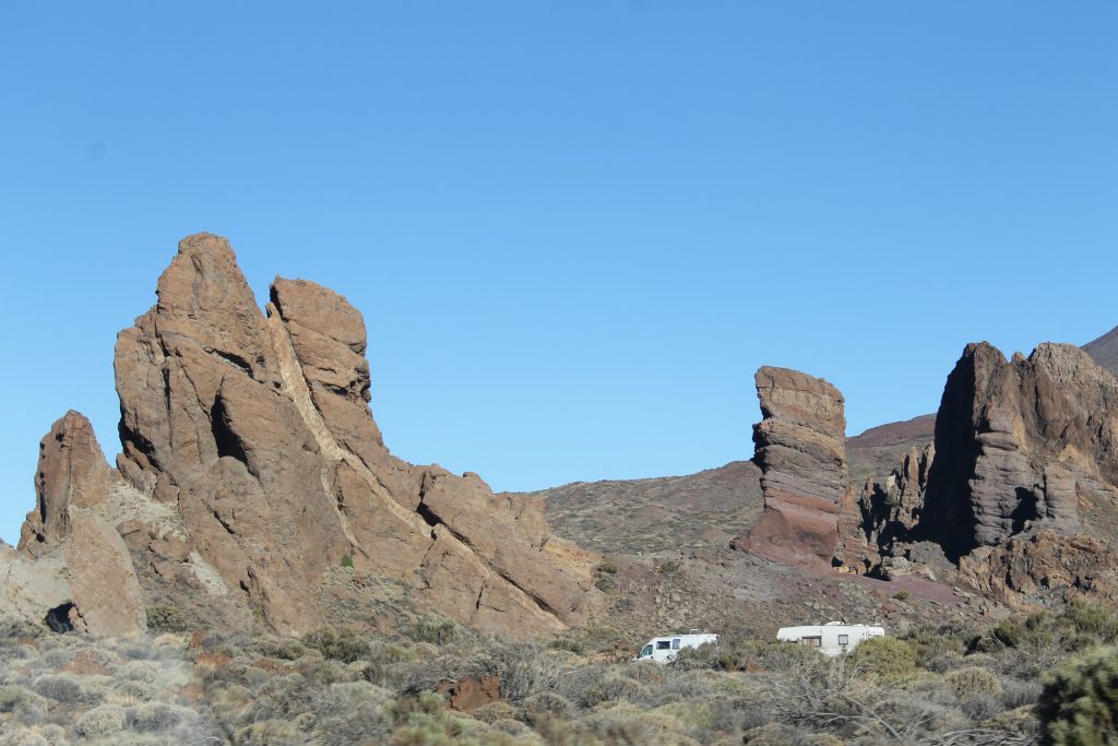 Udsigt fra Teide, Tenerife