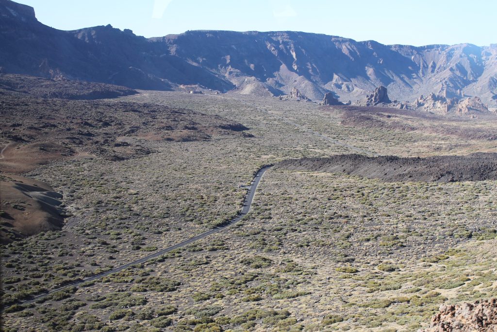 Udsigt fra Teide, Tenerife