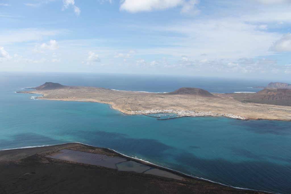 Havnen på La Graciosa