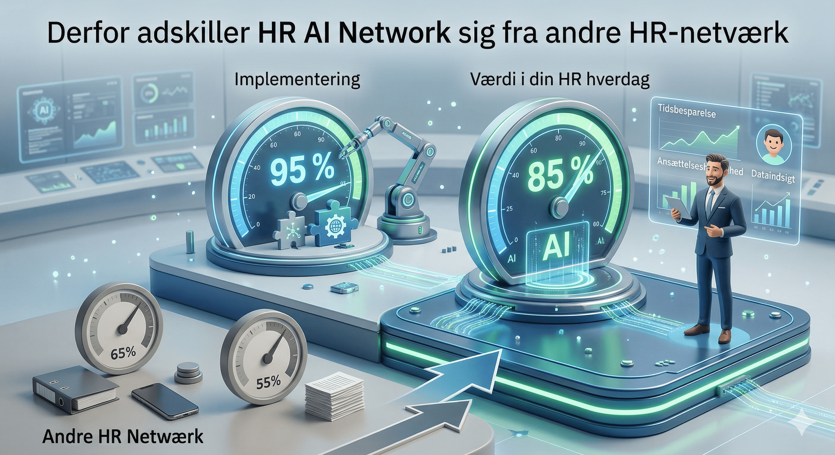 Derfor adskiller HR AI Network sig fra andre HR-netværk