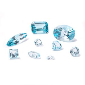 Blue crystals - Topaz