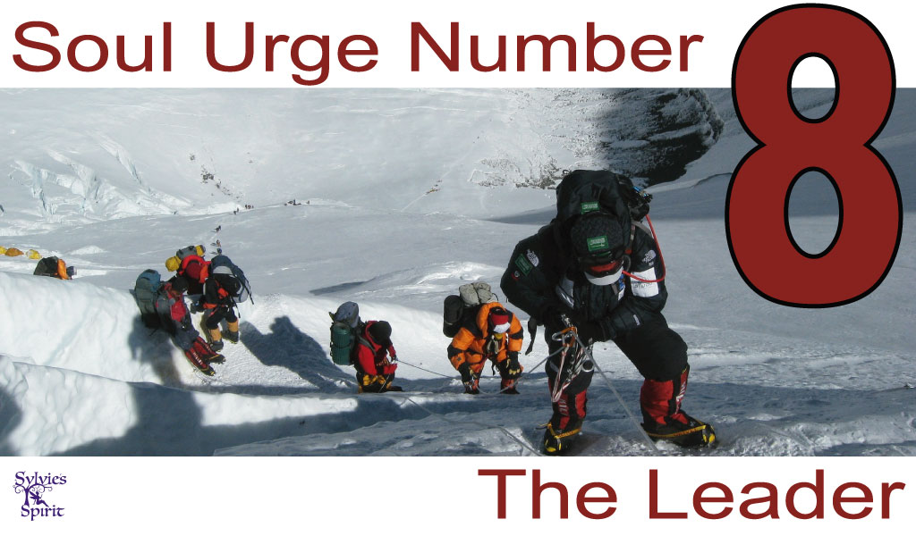 Soul Urge Number 8 - The Leader