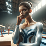 worried gymnast