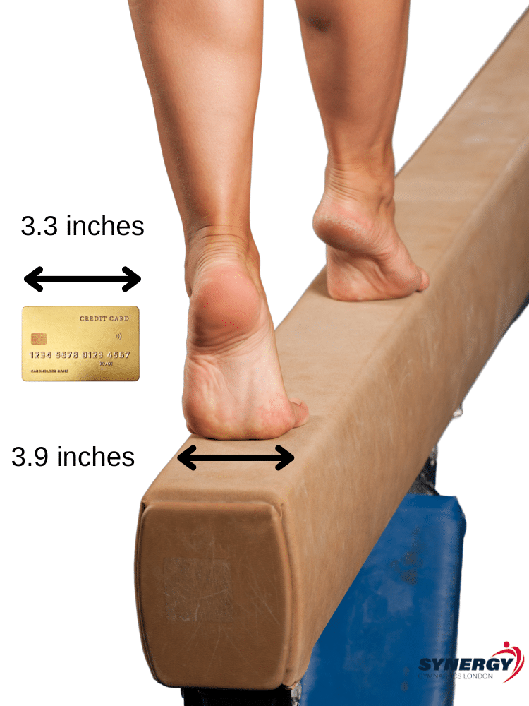balance beam width