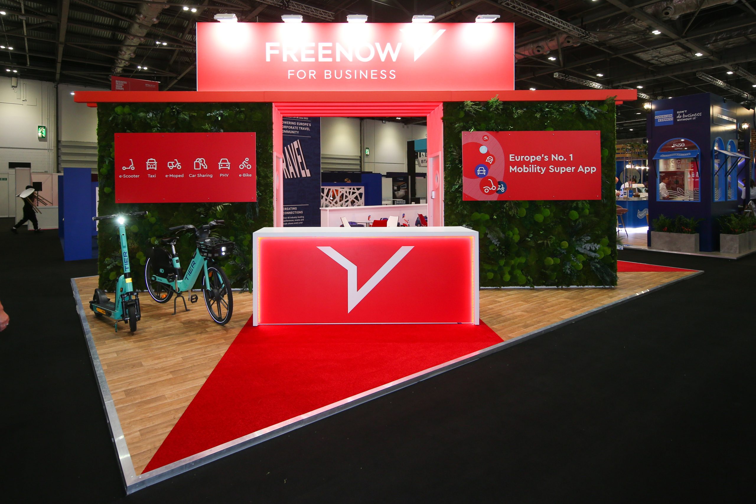 Business Travel Show Exhibition Stand