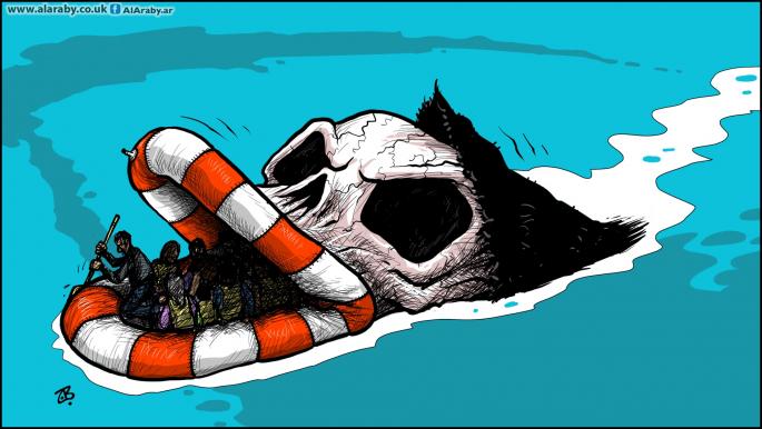 كاريكاتير: أهوال الهجرة غير الشرعية