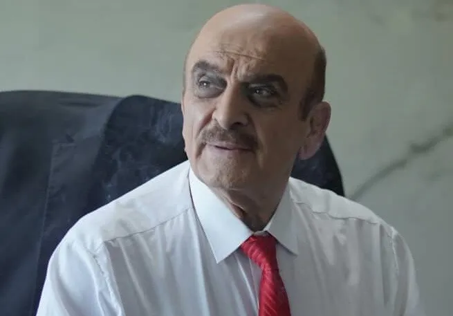 الممثل السوري سلوم حداد من مسلسل قيصر ـ لا مكان لا زمان