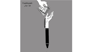 كاريكاتير: أقلام مأجورة
