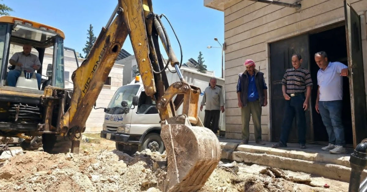 بئران تنهيان سنوات العطش.. كيف استعادت أحياء في حماة حقها في المياه؟