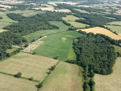 Aerial features possibly relating to Medieval Tadley