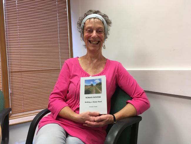 Author's walking book inspired by Roman roads adventure