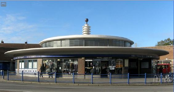 Southgate underground station - Charles Holden