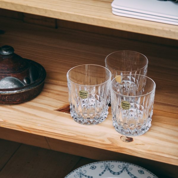 Crystal whiskey glass