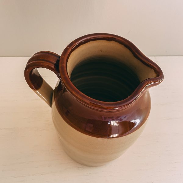 Glazed stoneware Pearsons jug