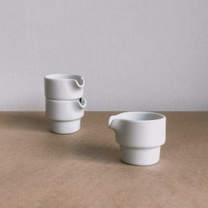 Mini porcelain creamer