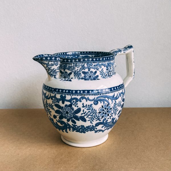 Royal blue pitcher