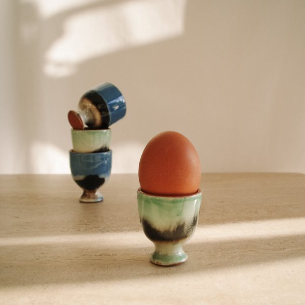 Ceramic egg holders