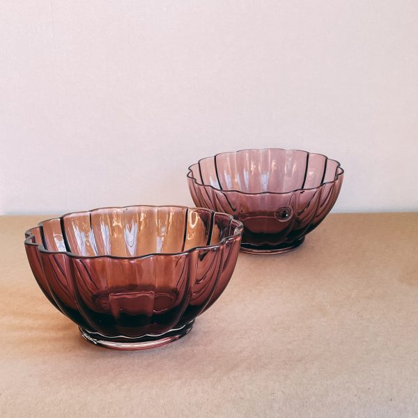 Handmade amethyst Ikea bowls