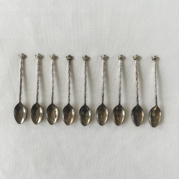 Silver coffee spoons